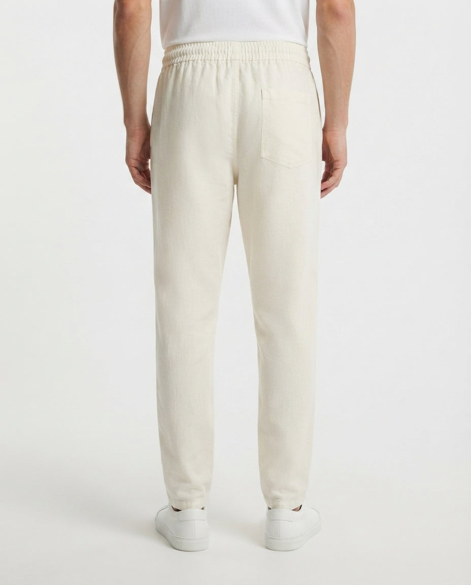 Relaxed-Fit Linen Trousers