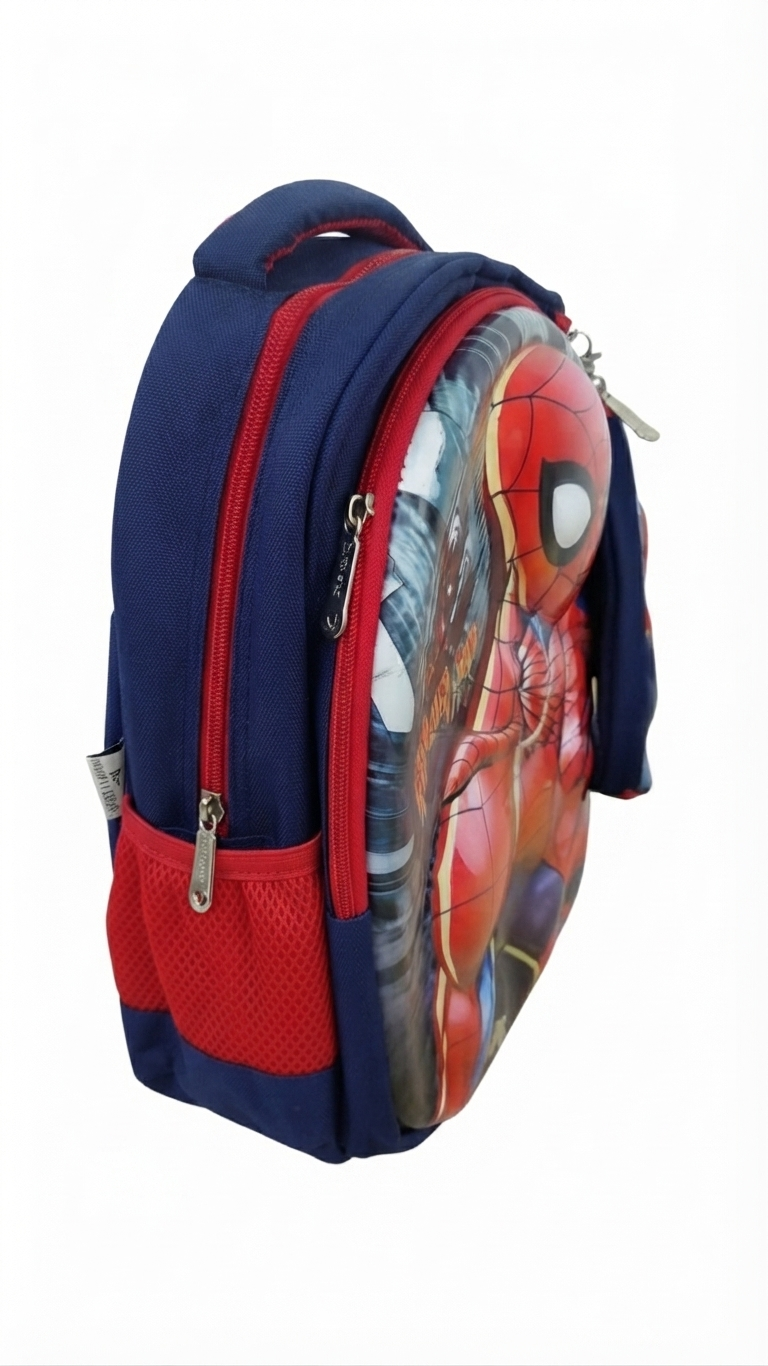 3D SpiderMan School Backpack