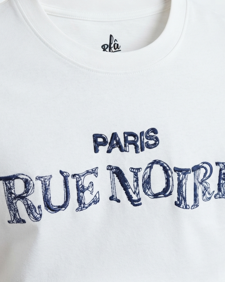Men Printed Paris Half Sleeves T-shirt