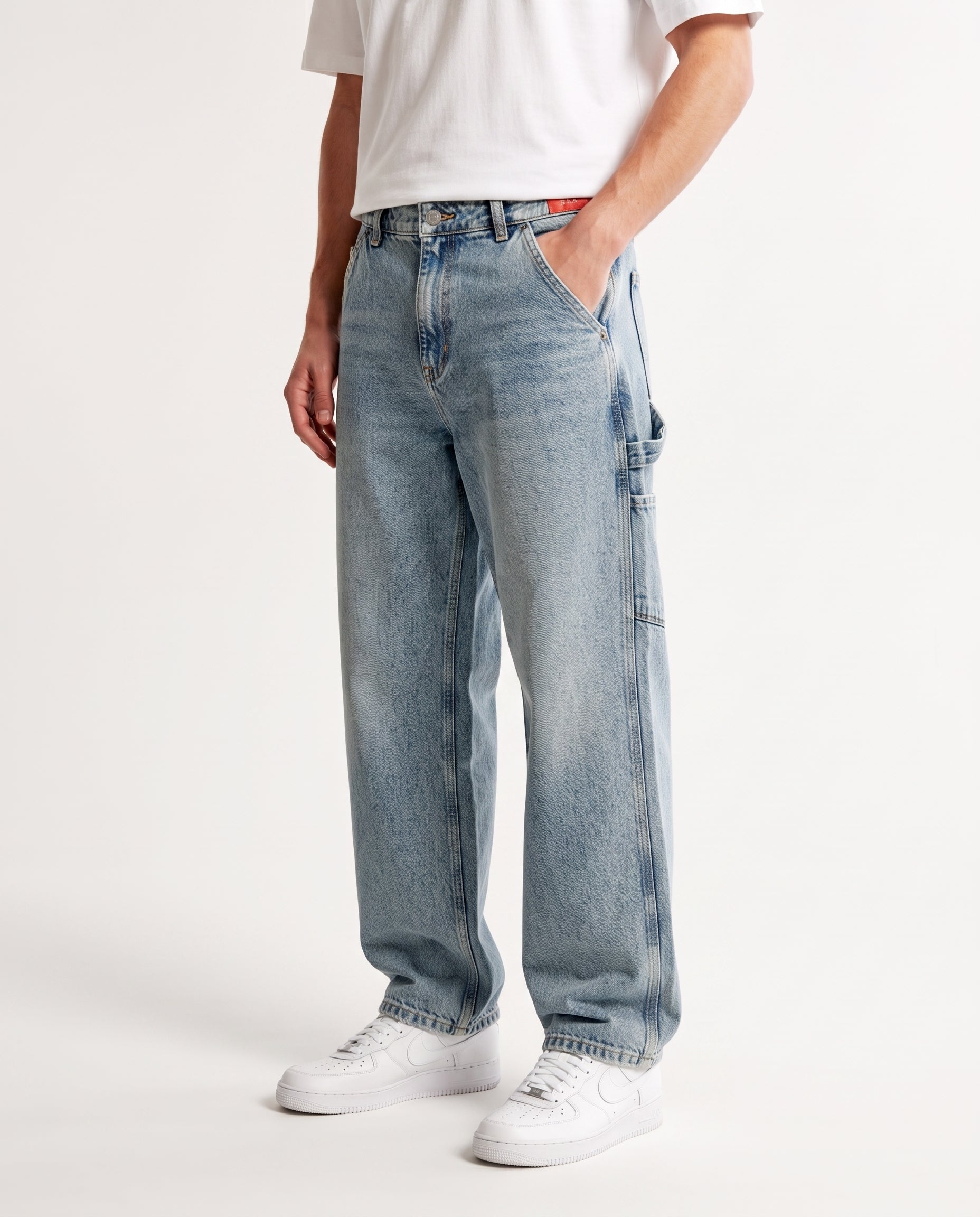 Arafa Relaxed Fit Carpenter Jeans