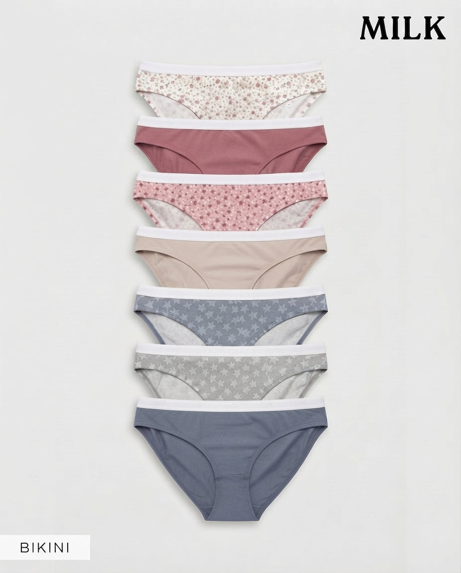 Women BIKINi Underware 7Pcs