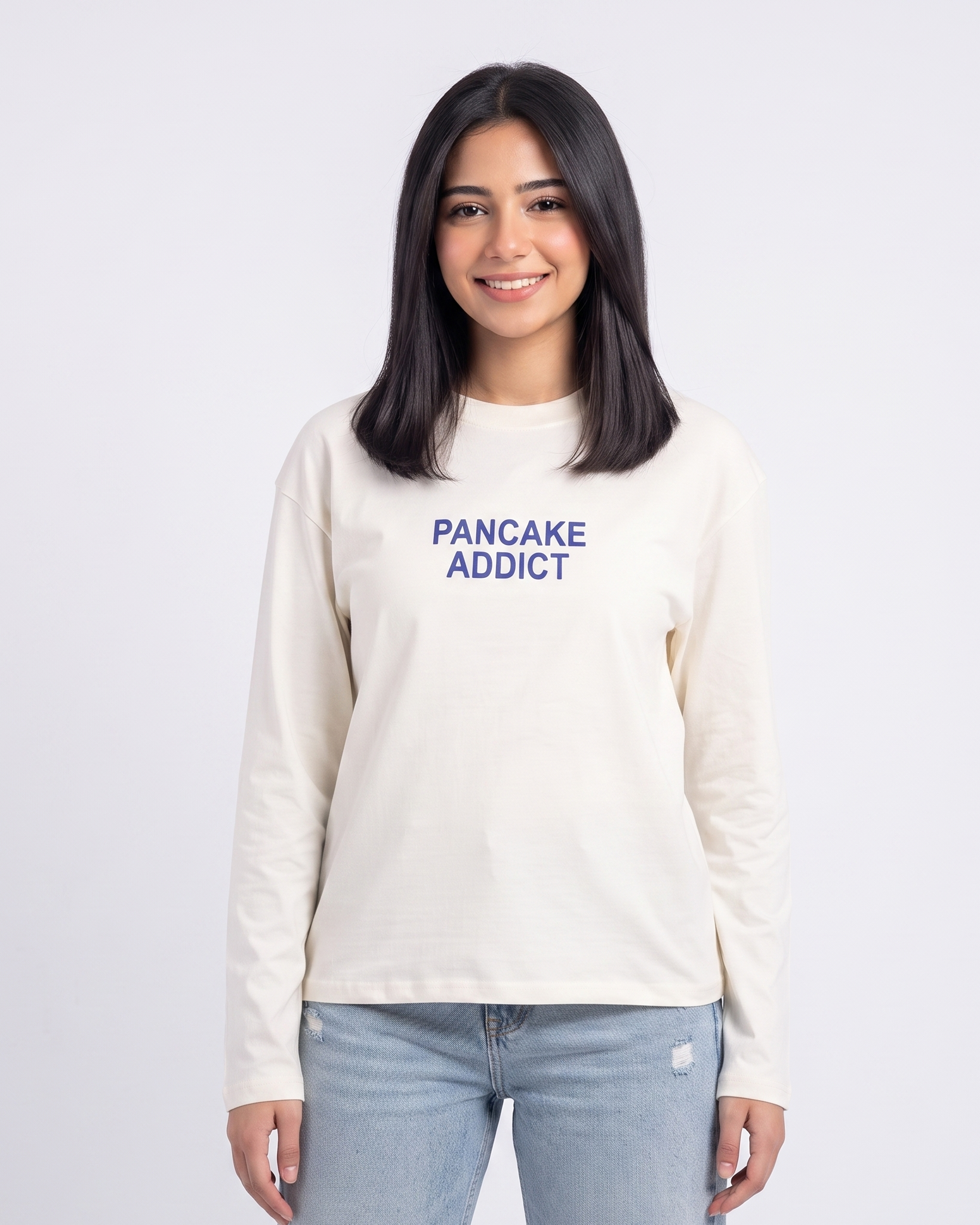 Women Printed Long Sleeves T-Shirt