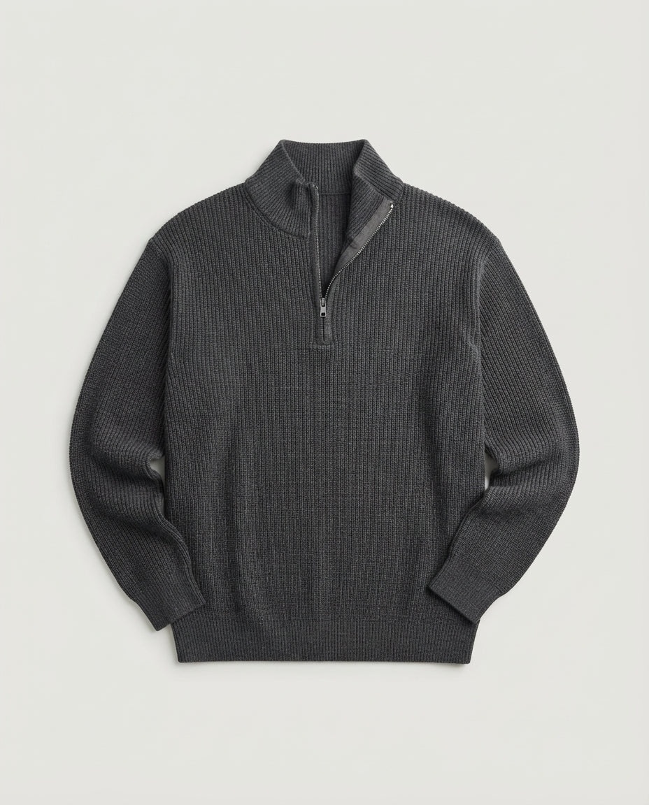 Men Half Zipper Pullover