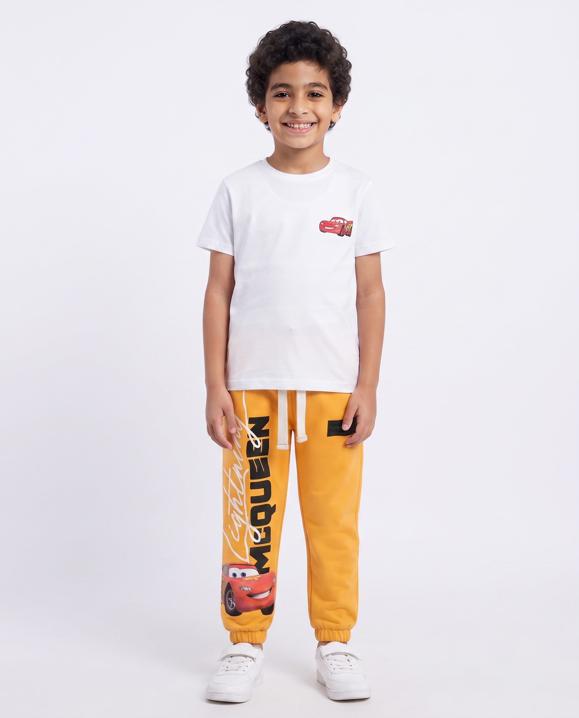 Boys Printed Summer Melton Pant