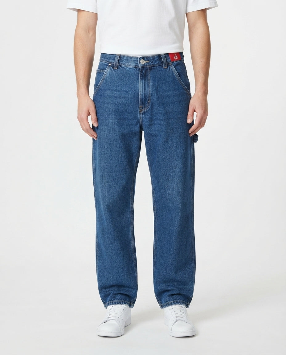 Arafa Relaxed Fit Carpenter Jeans