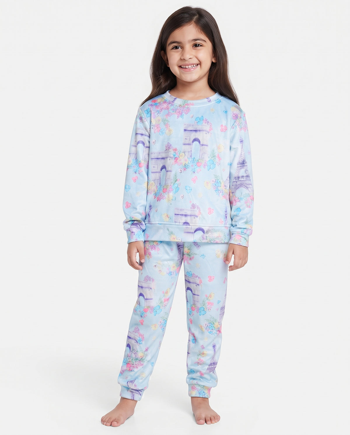 GIRLS PRINTED PYJAMA