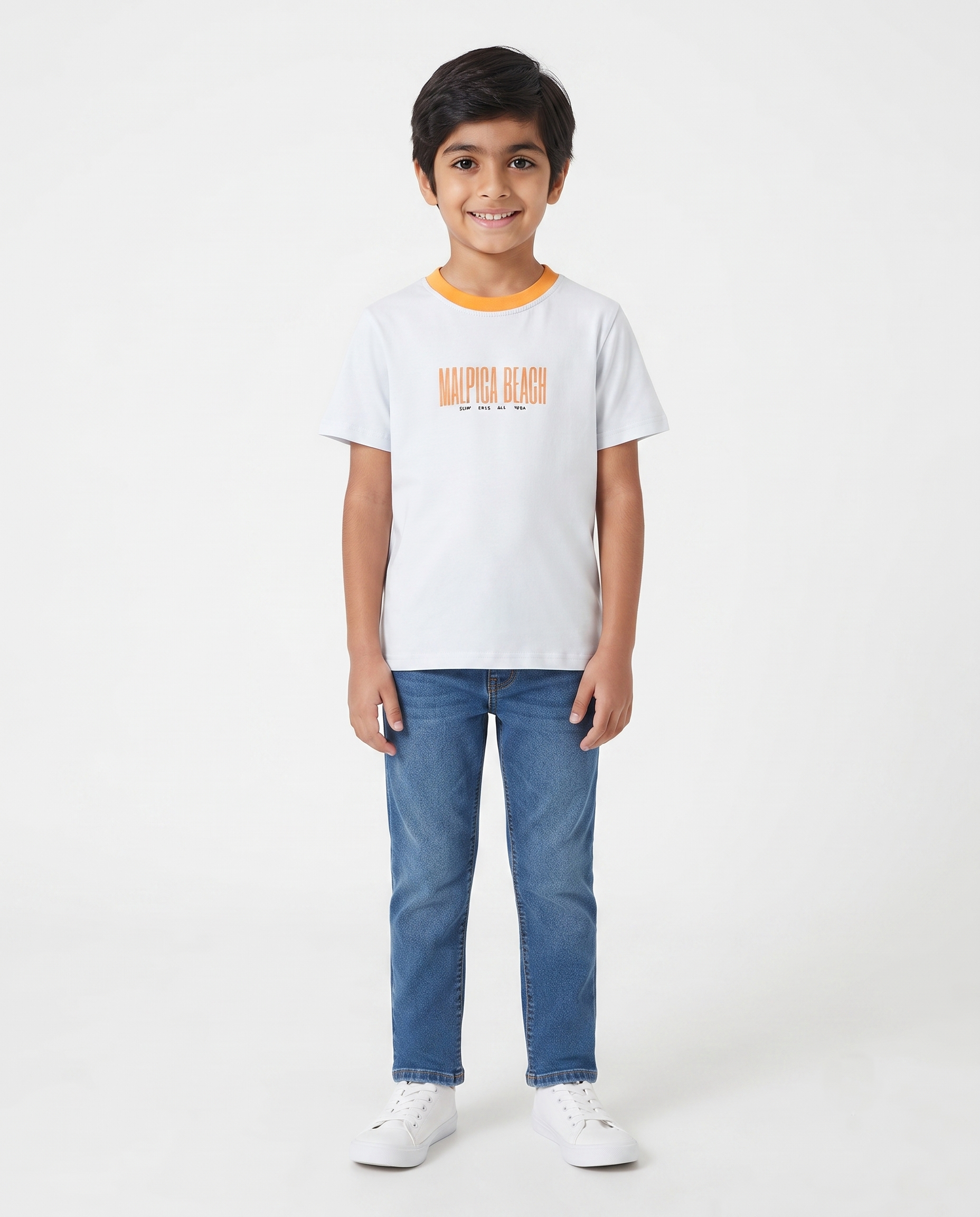 Boys Printed Half Sleeves T-shirt
