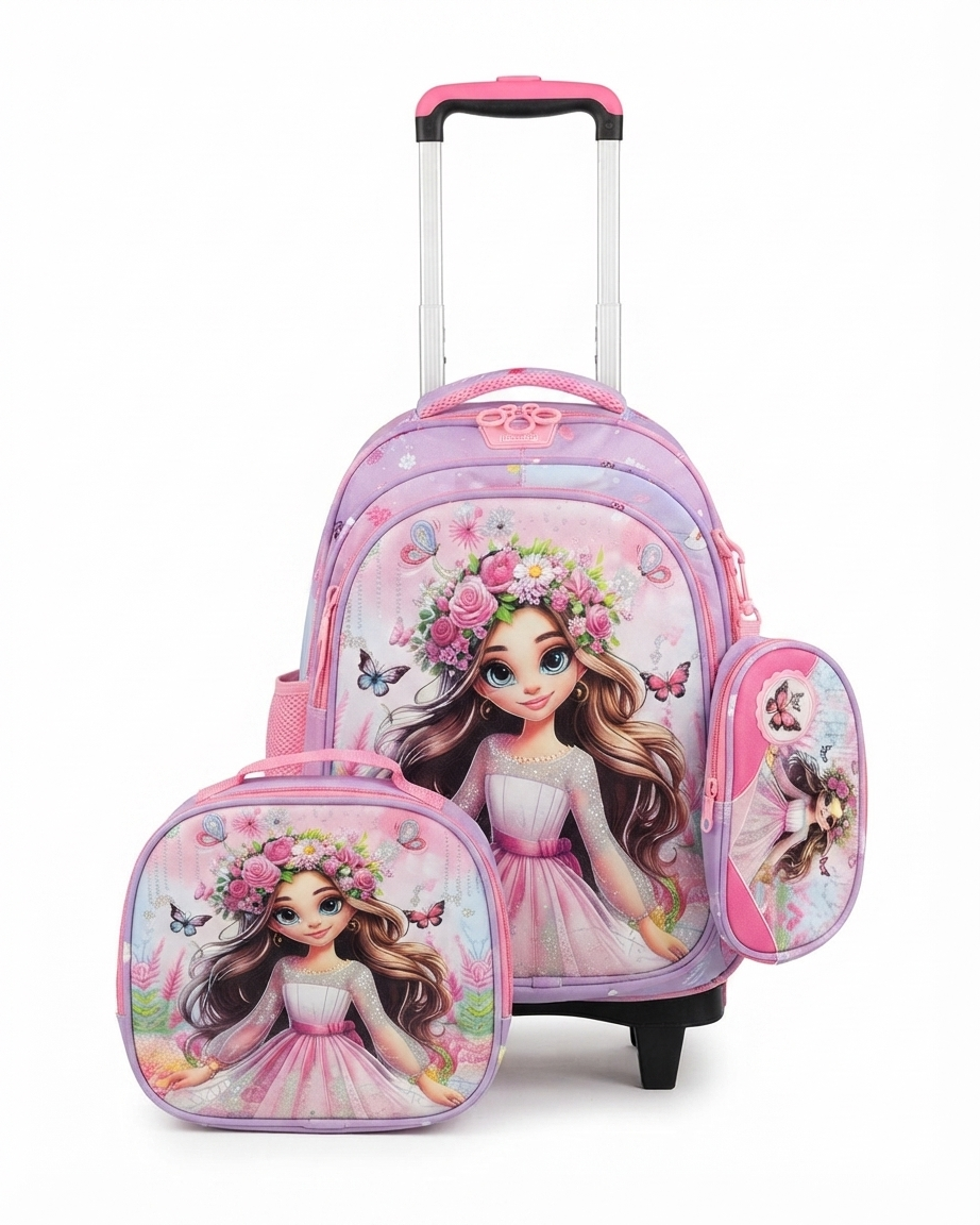 School Trolly Bag 4pc