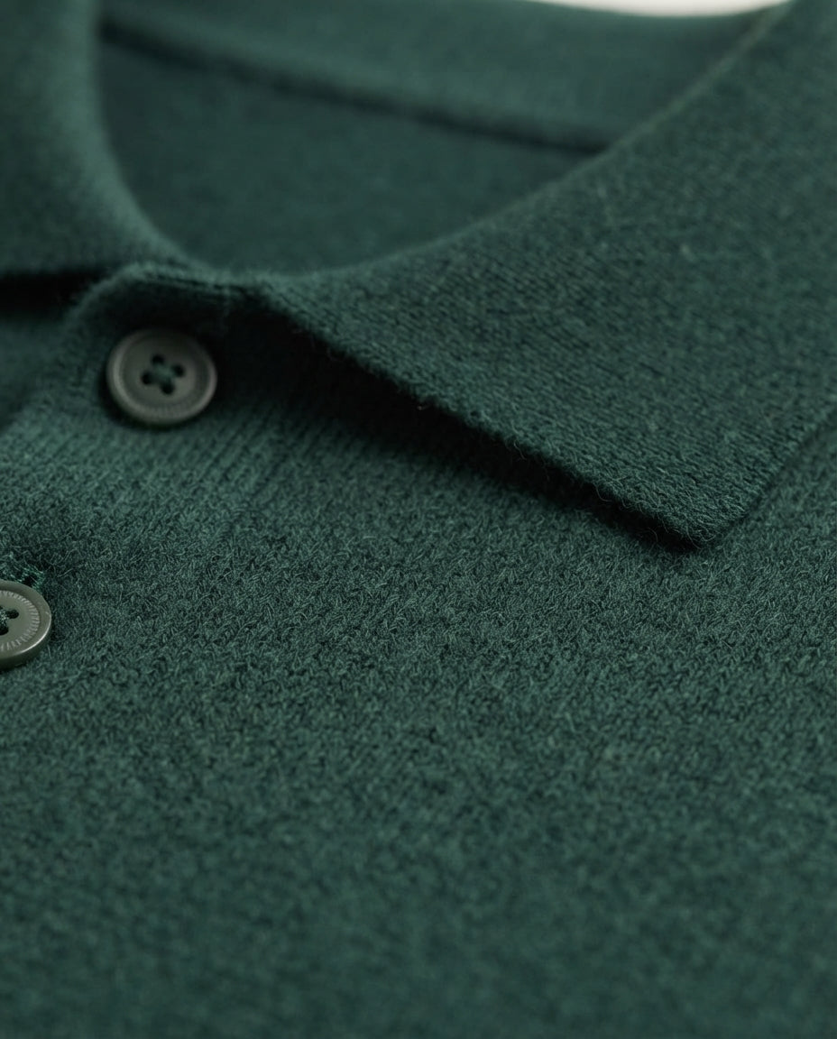 Boys Plain Buttons Pullover 17