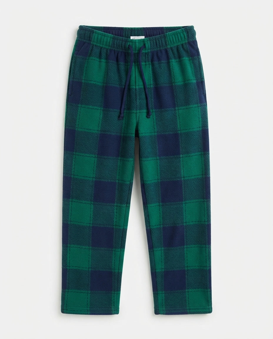 Boys Plaid Sweatpant