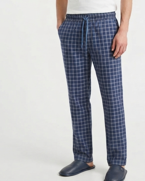 Men Plaid Pant