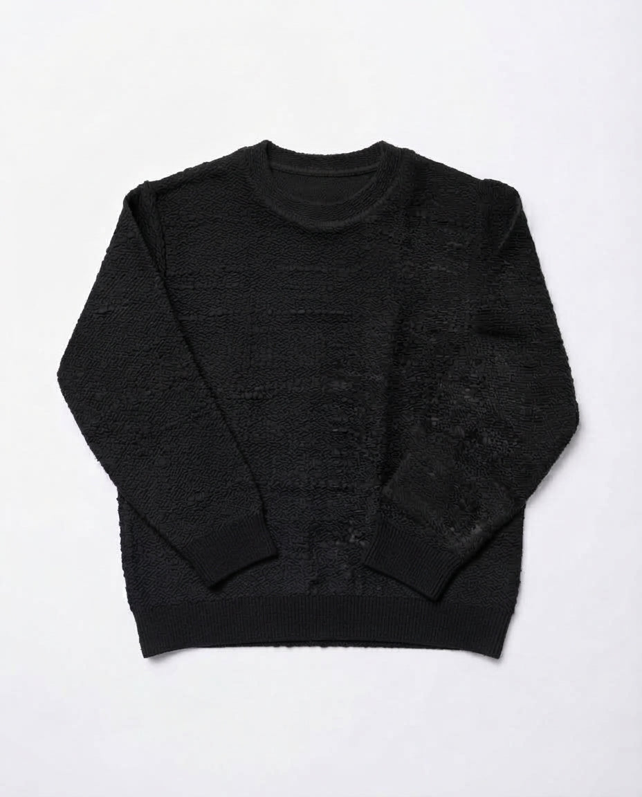 Boys Plain Sweatshirt Round Neck