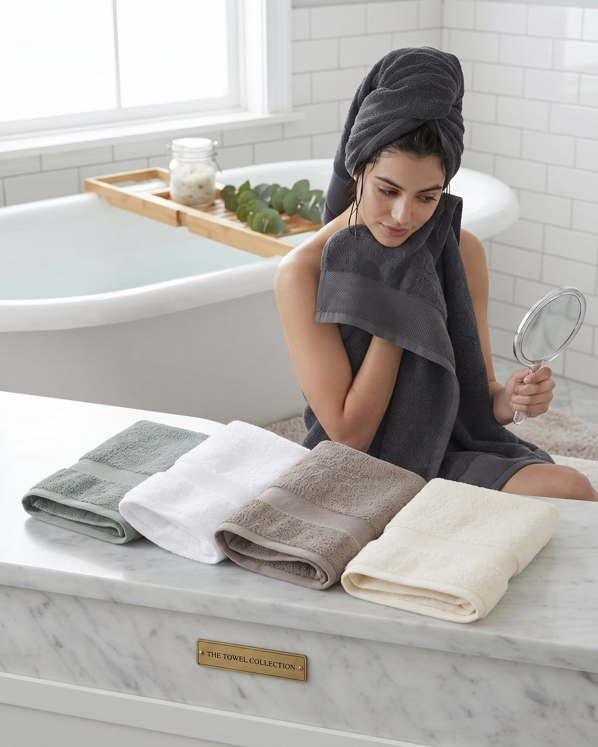 Plain Face Towel Size 50*100cm