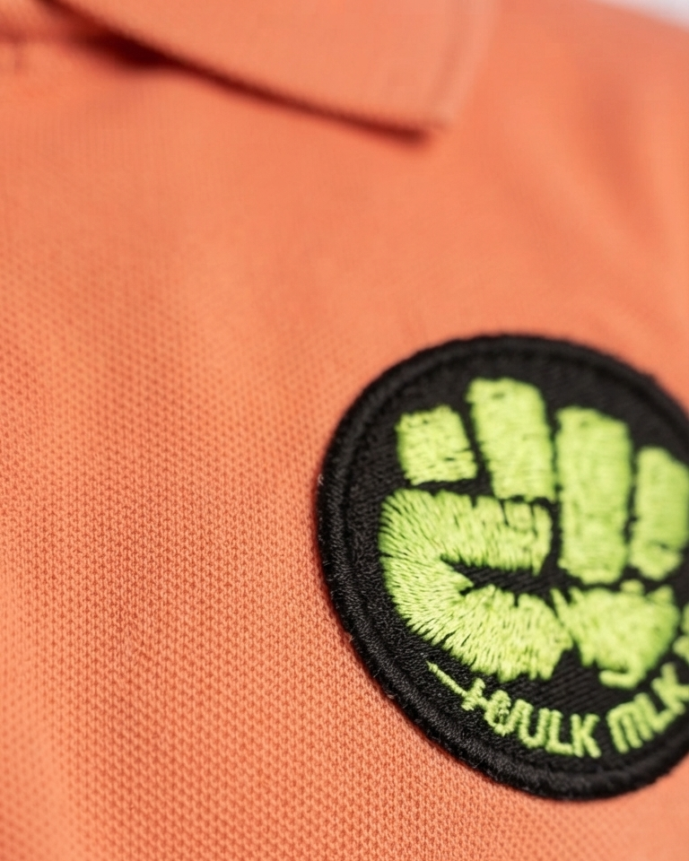 Boys Hulk Half Sleeves Polo T-Shirt