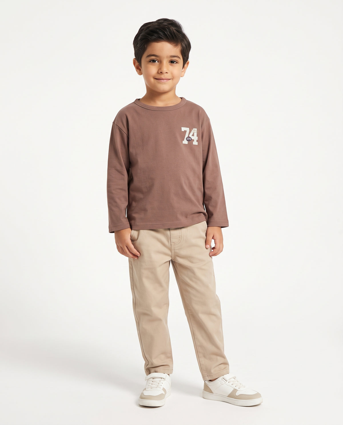 Boys Printed Long Sleeves T-shirt