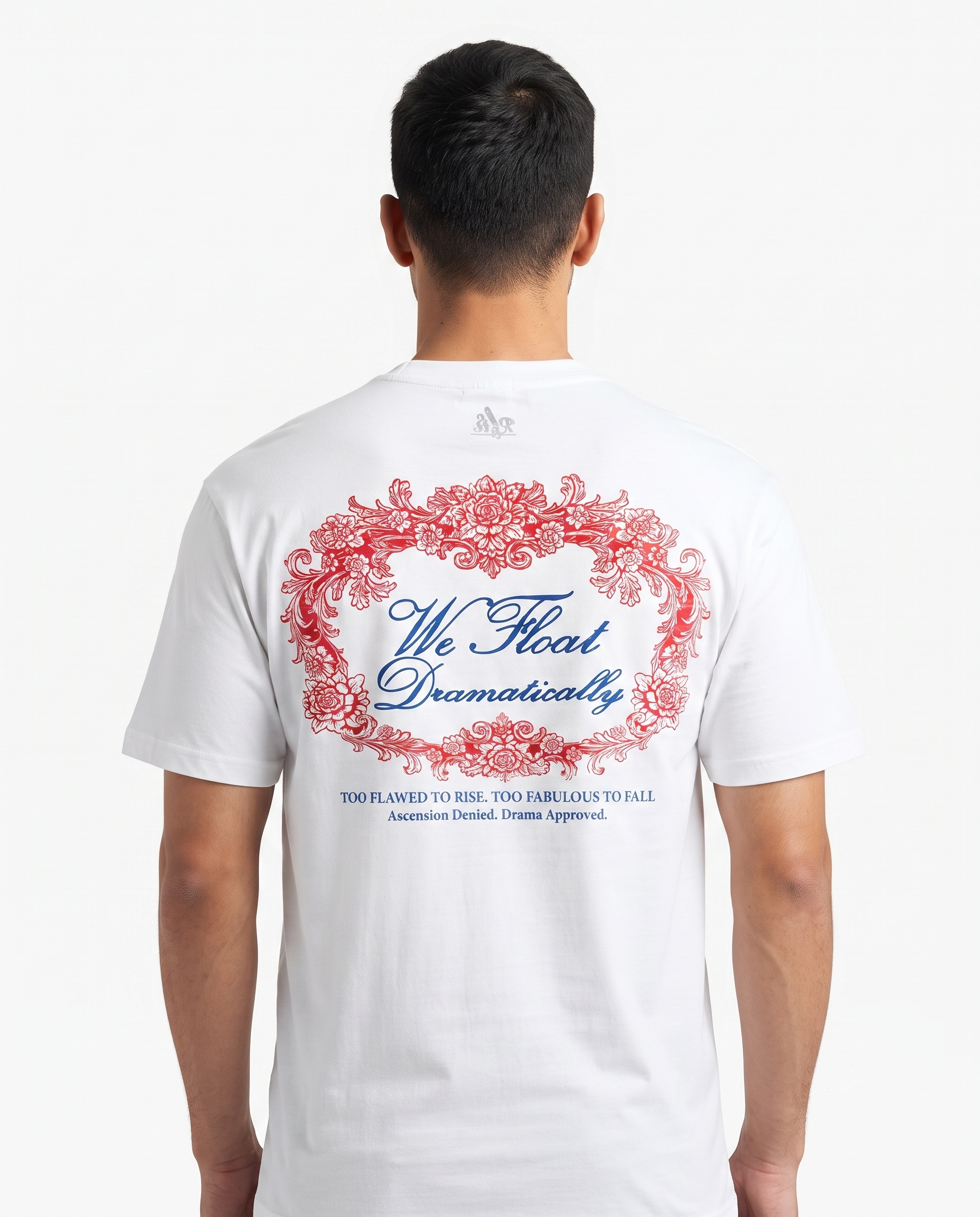Men Printed We Float Half Sleeves T-shirt