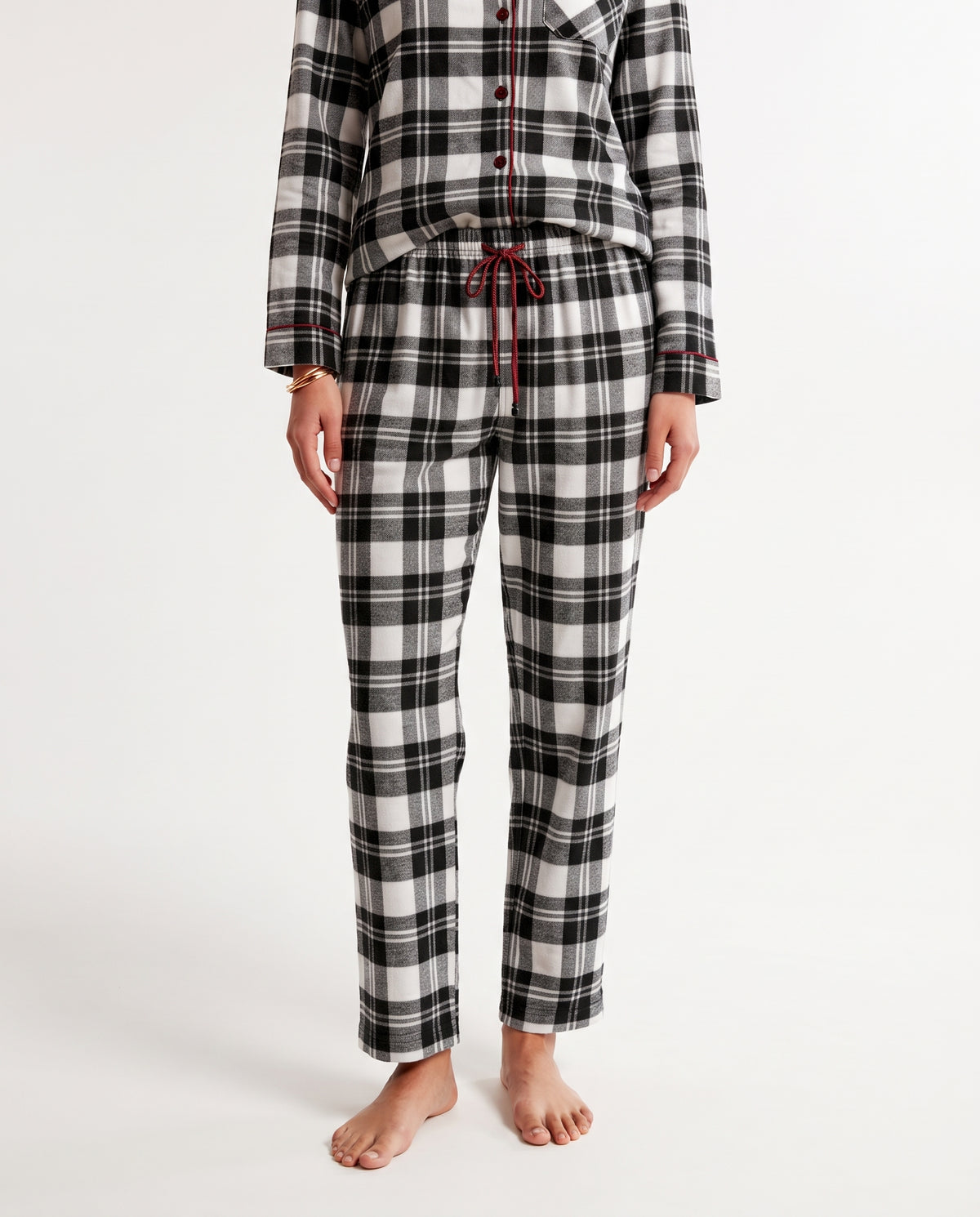 Women blend Pyjama W/Buttons