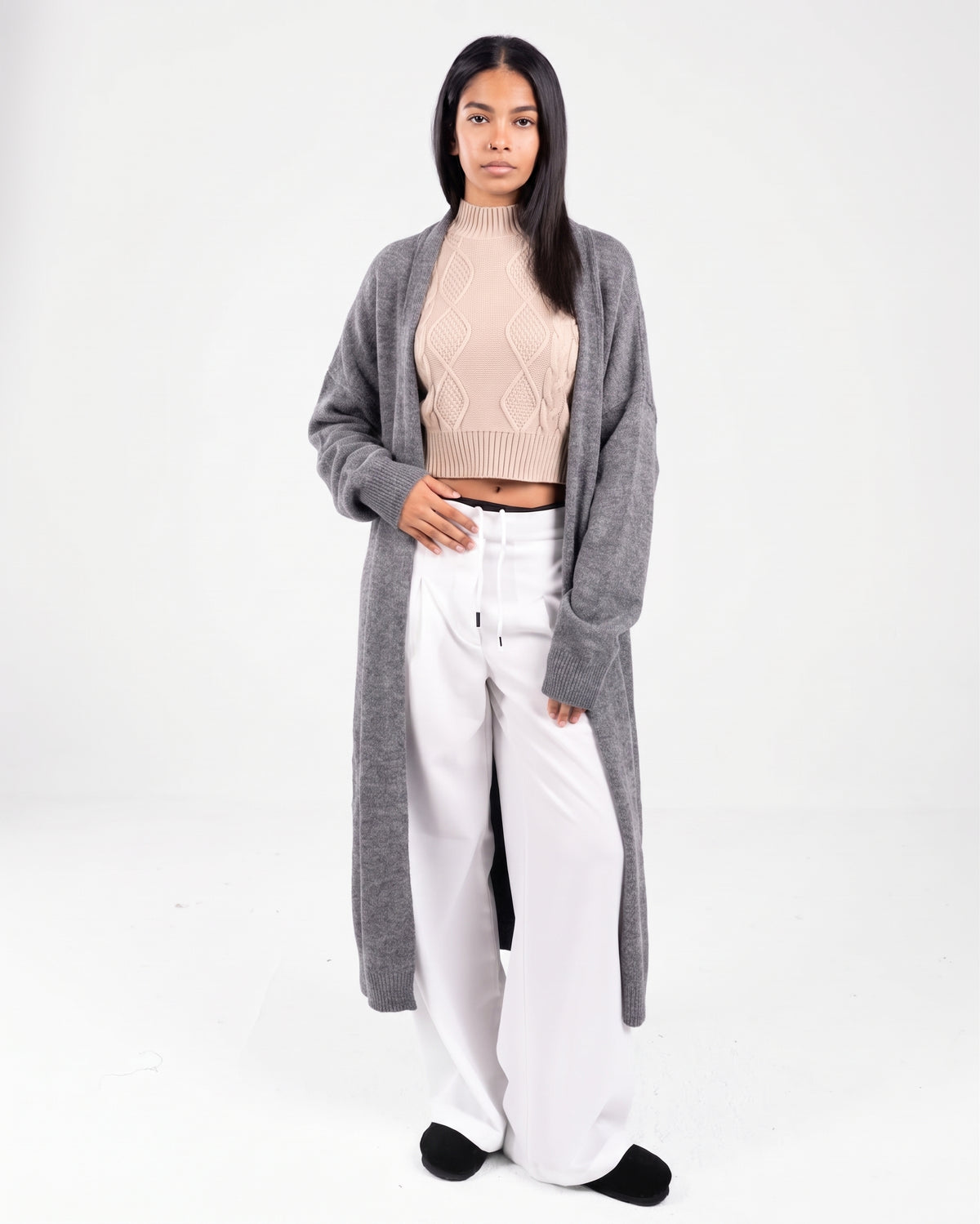 Women Knitted Cardigan