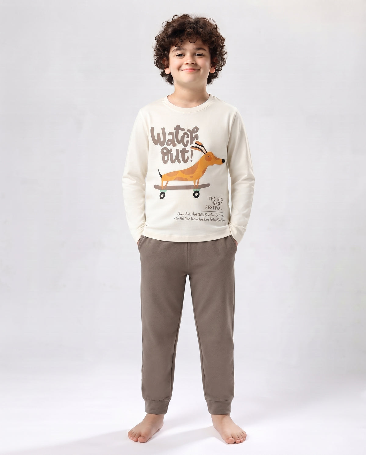 Boys Printed Pyjama