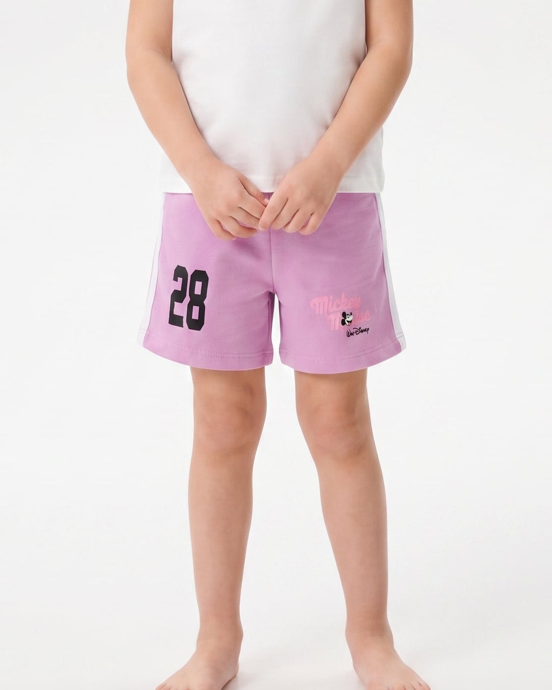 Girls Printed Summer Melton Short