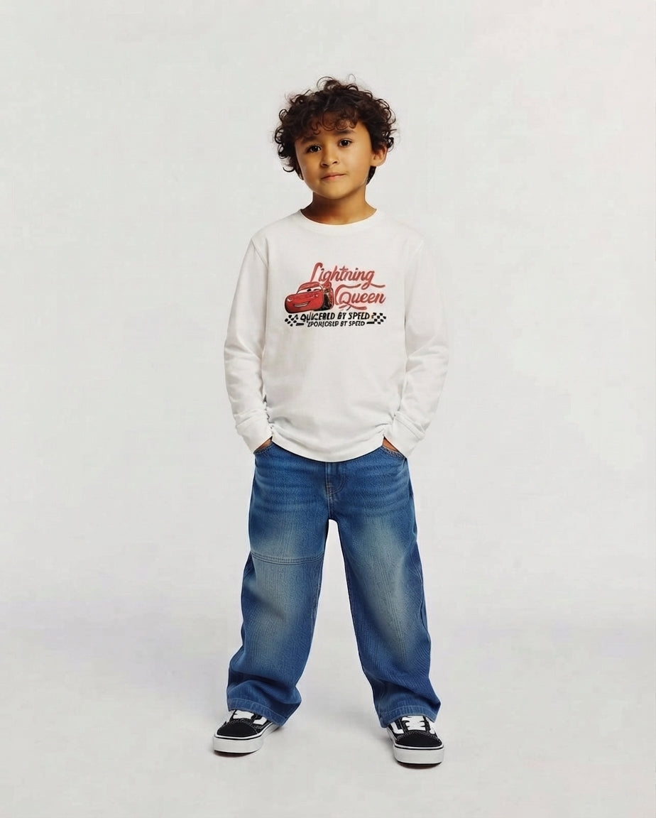 Boys Printed Long Sleeves T-Shirt