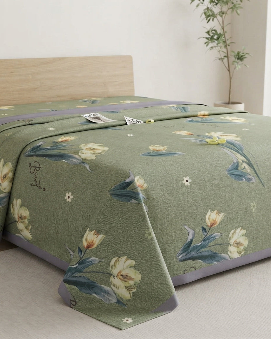 Cotton Flat Sheet Set 3pc 240*260CM