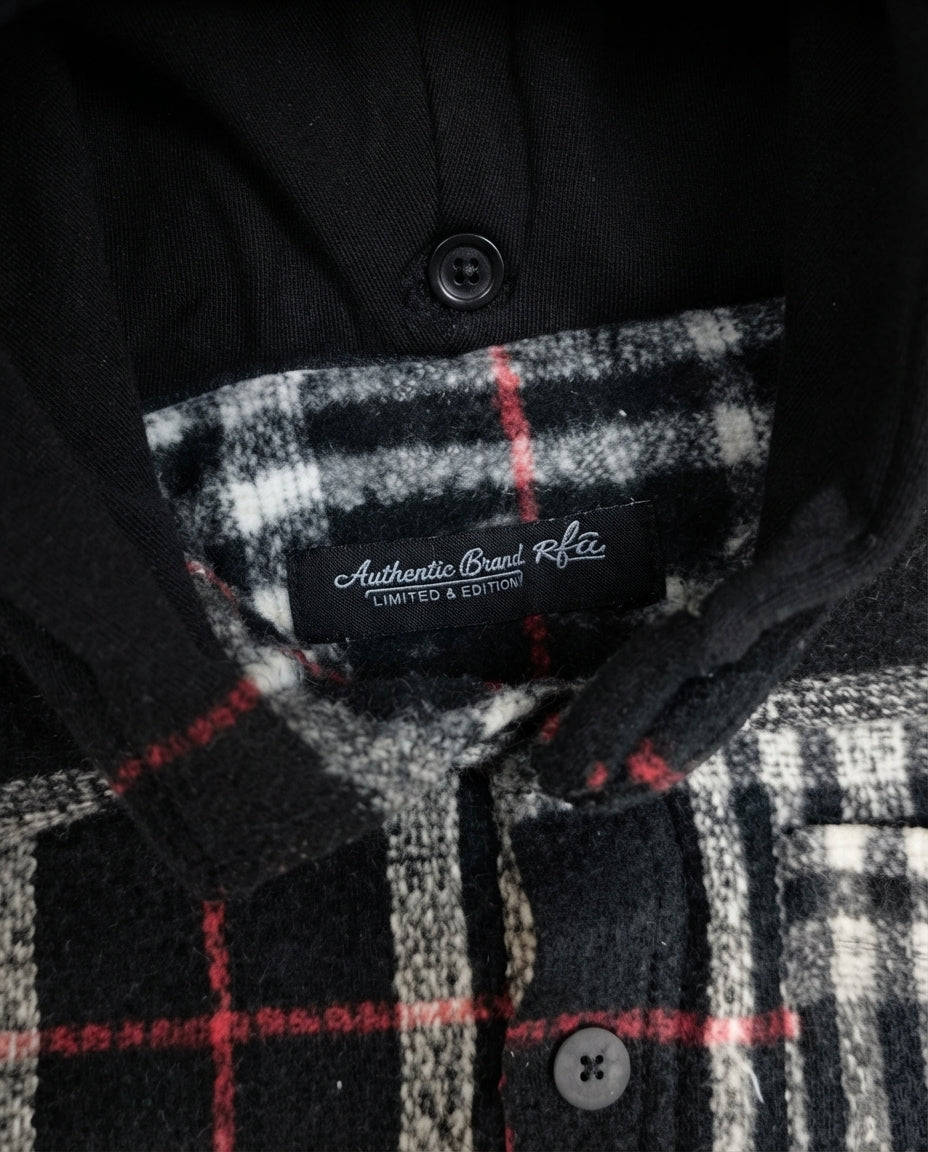 Boys Embroidered Long Sleeves Shirt W/Hodded