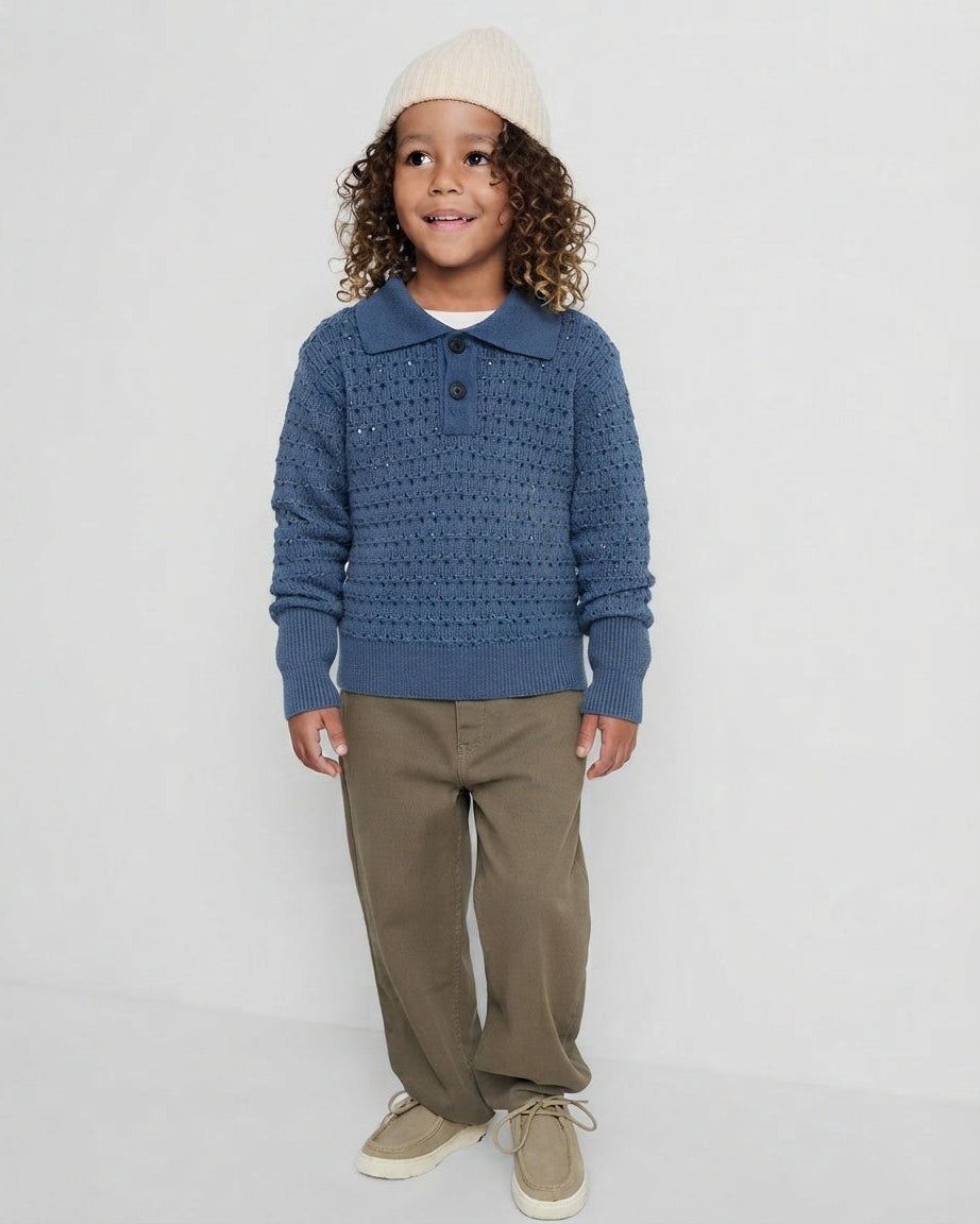 Boys Polo Pullover