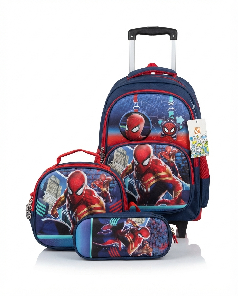 Trolly School Bag 4pc
