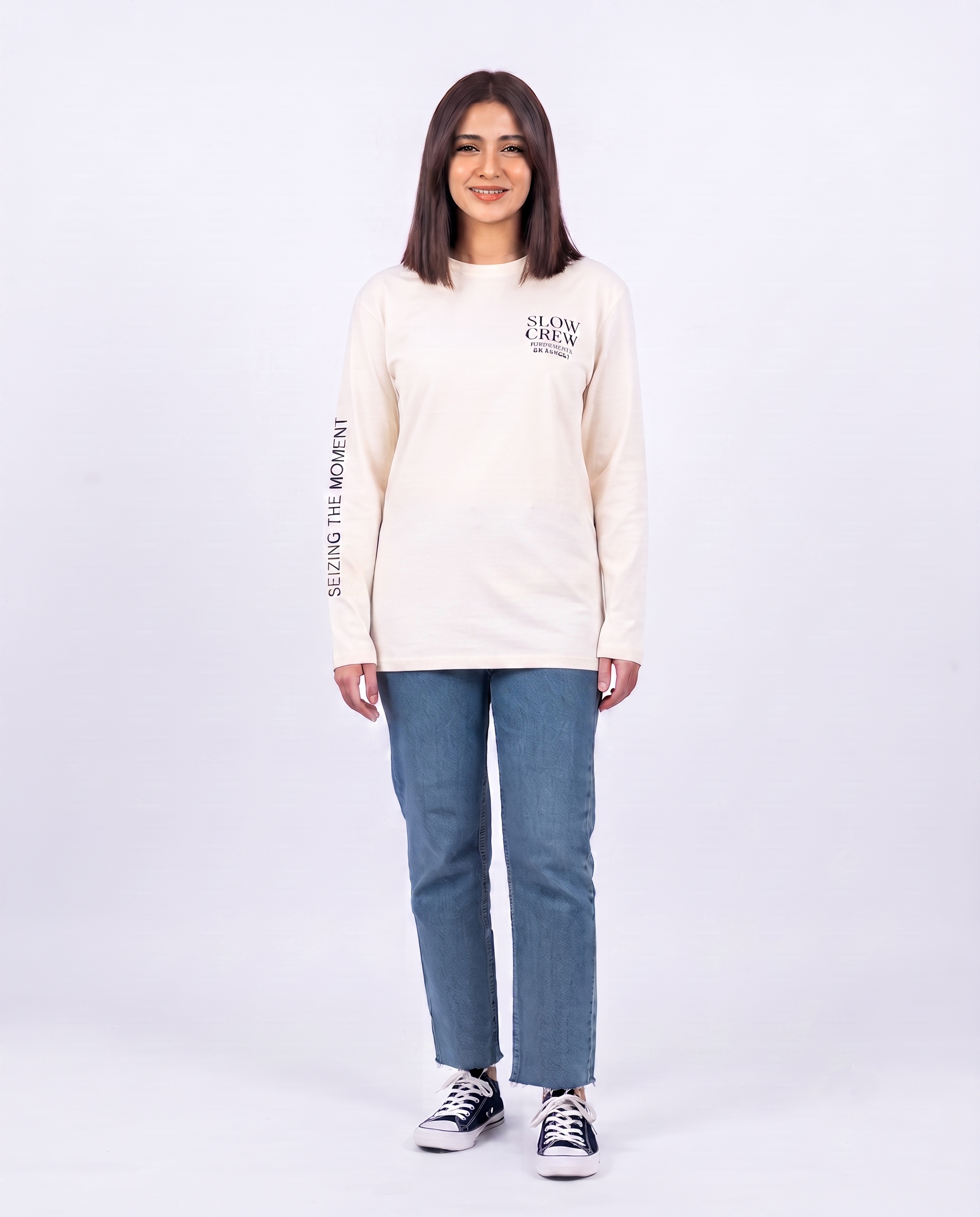 Women Printed Long Sleeves T-Shirt