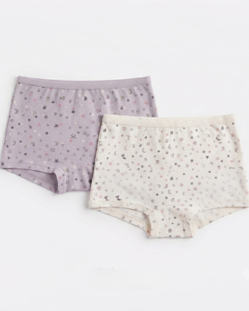 Girls Short Pack 2pcs _ 8-10 Years