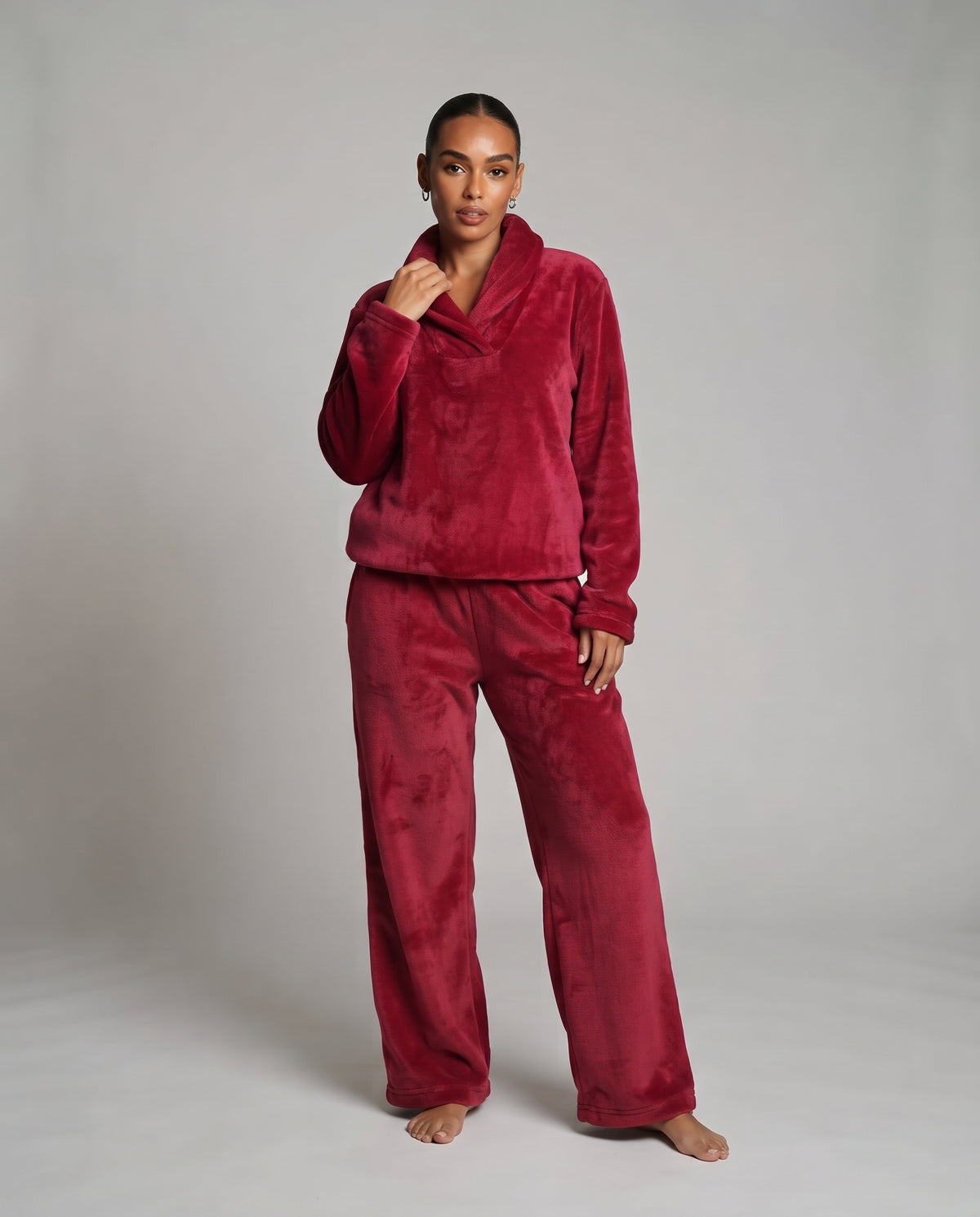Women's Luxury Plush Fleece Lounge Set
