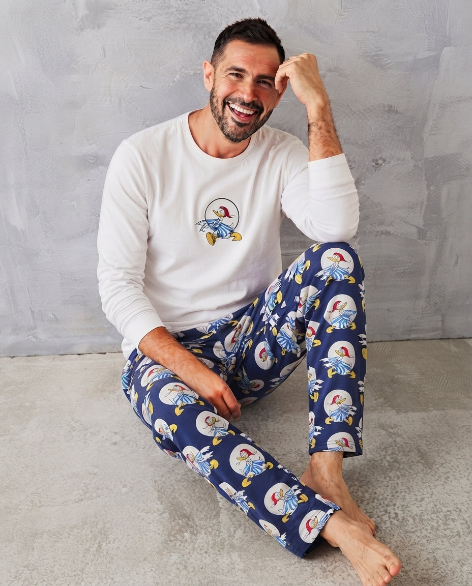 Men Printed Batot Pyjama