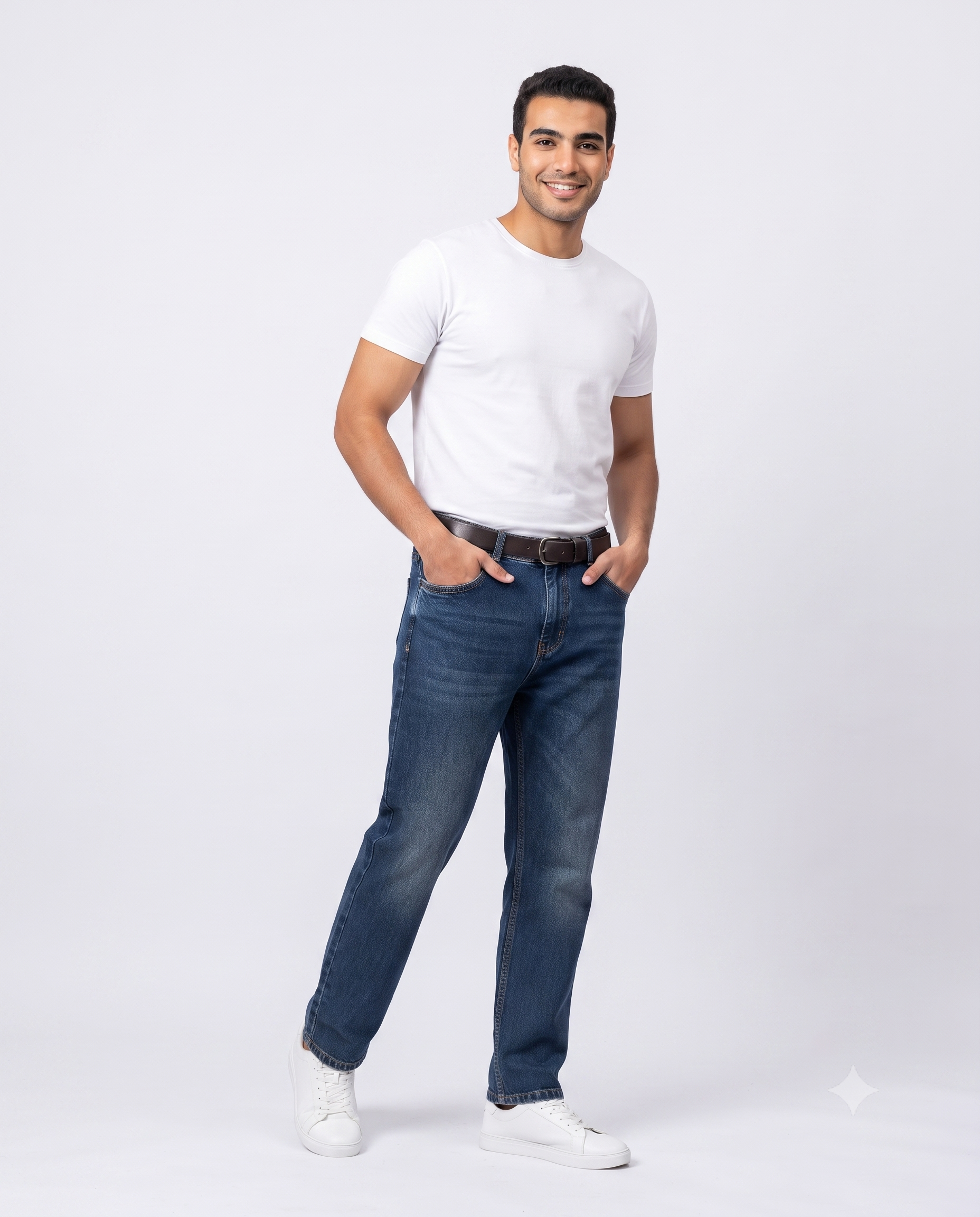 Men Jeans Pant Baggy Fit W/5 Pocket