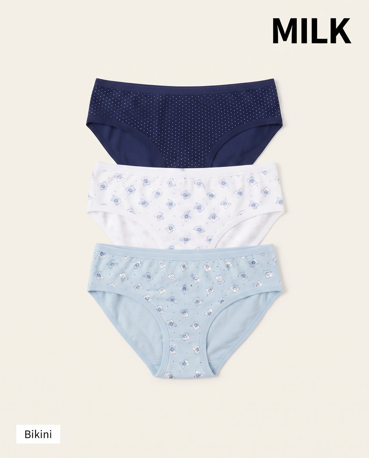 Women Underwear Bikini Essences 3Pcs