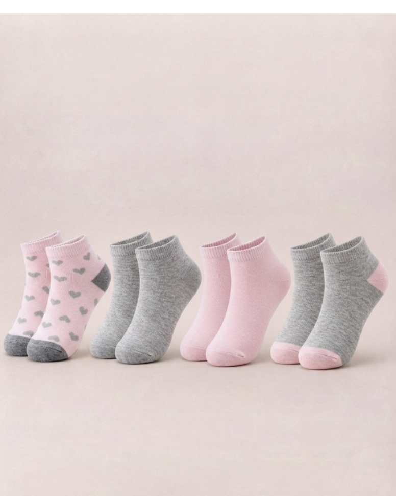 Kids Socket Socks Pack 4pcs