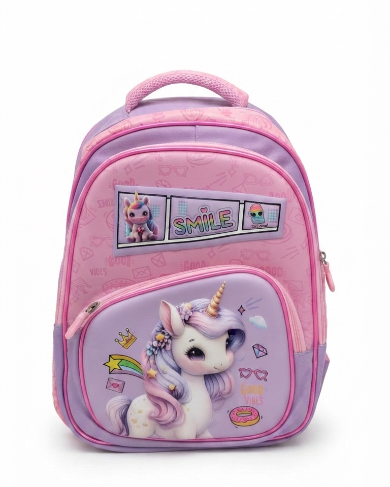 Girls School Backpack Unicorn