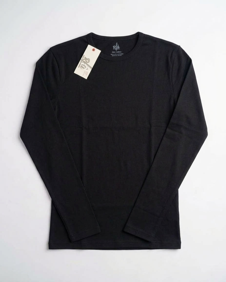 Women Plain Long Sleeves Basic T-shirt