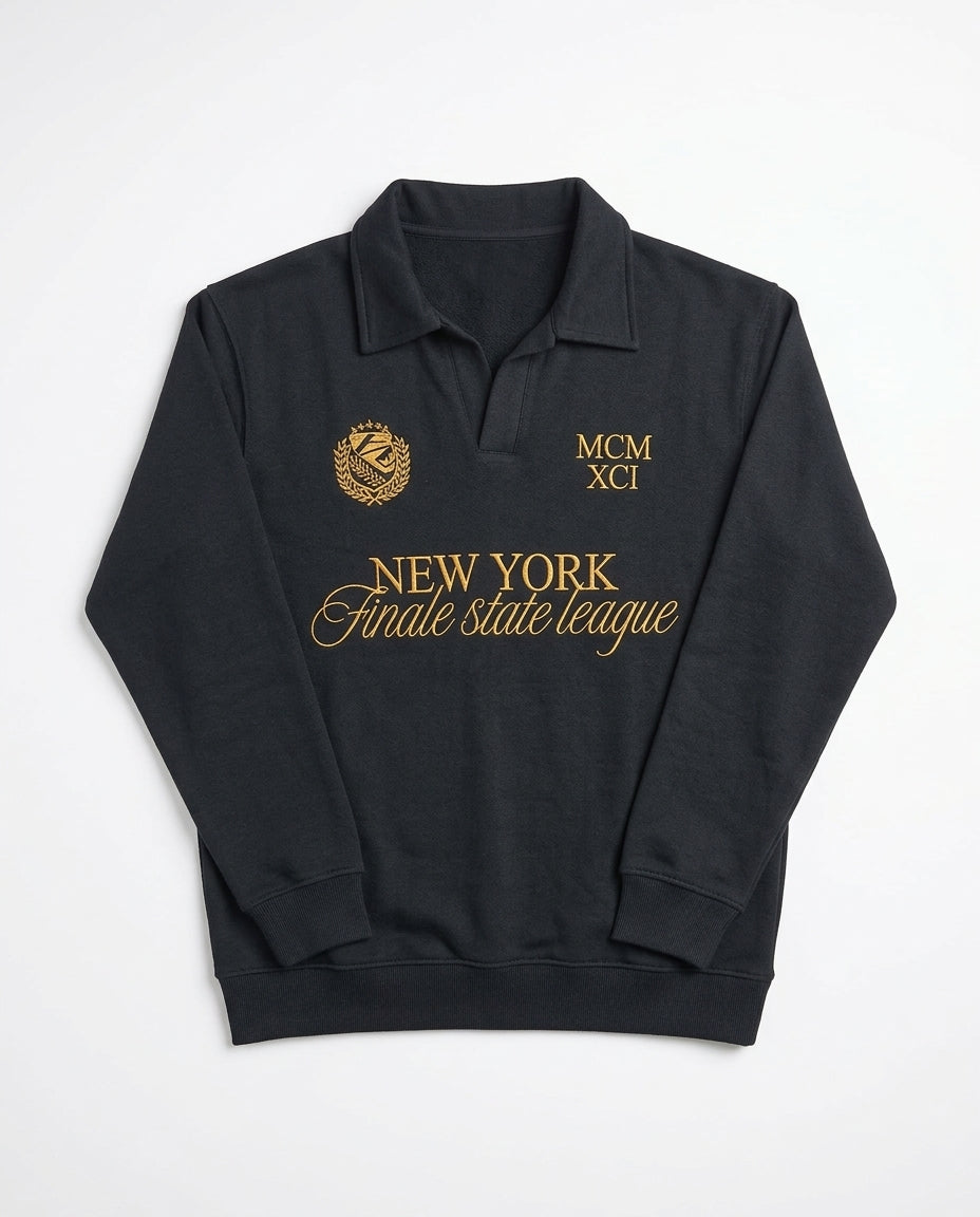 Men Embroidered New York Sweatshirt