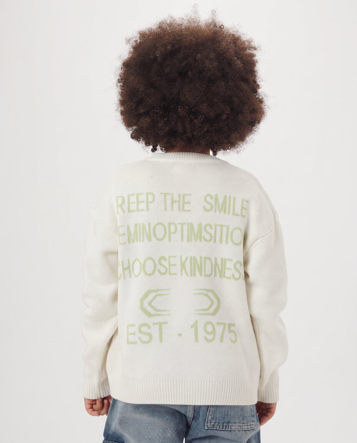 Boys Jaqured Round neck Pullover