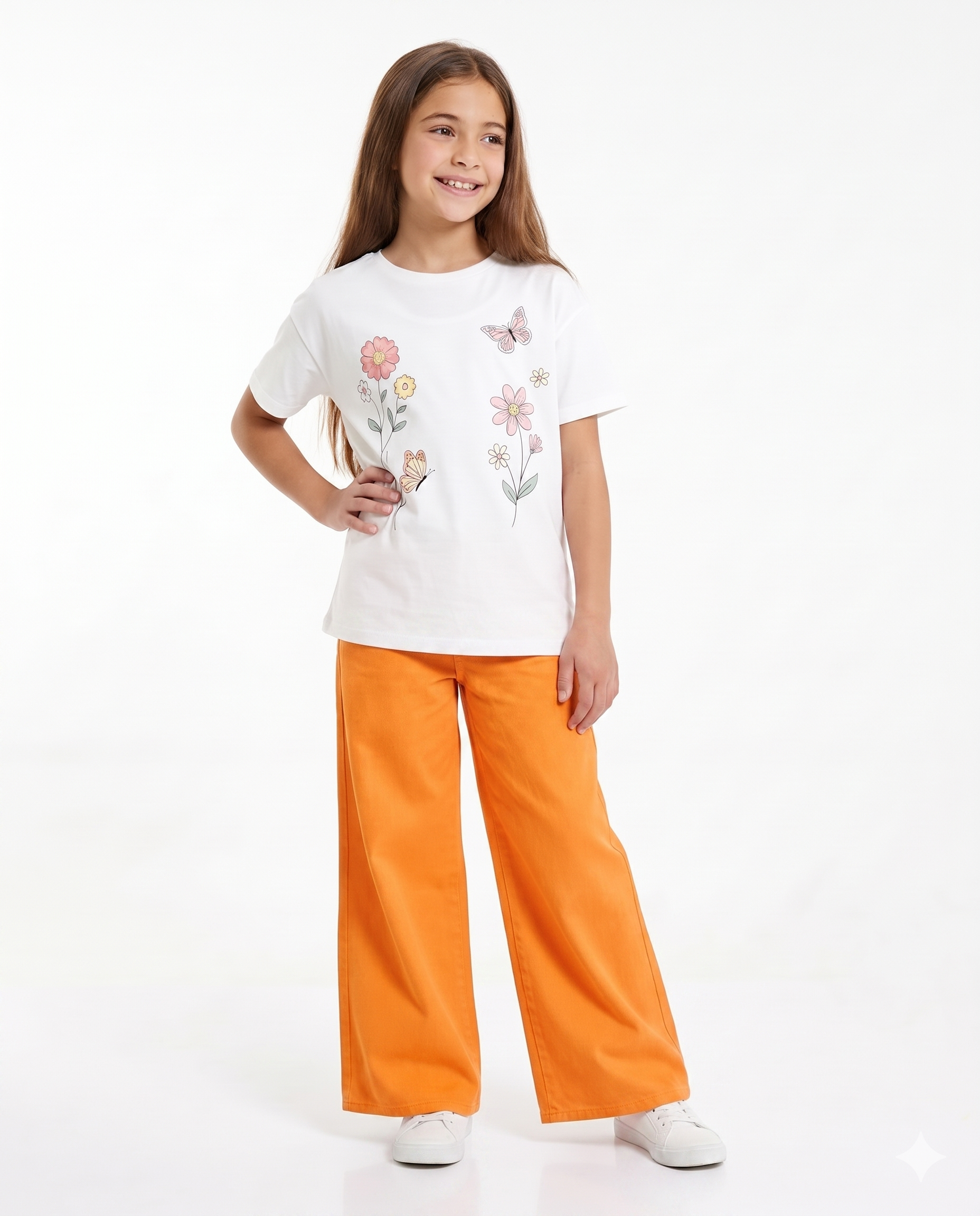 Girls Gabardine Pant