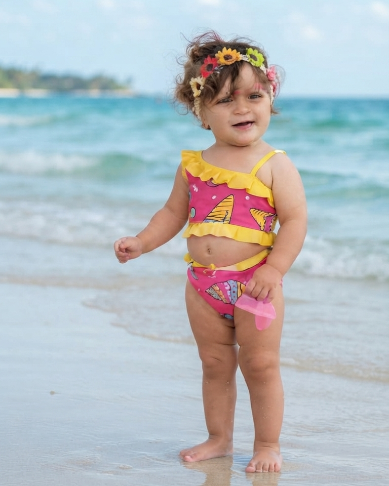 Baby Girls Swimming Suit