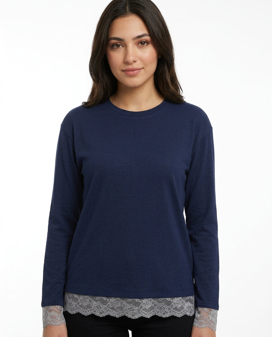 Women Plain Long Sleeves T-Shirt