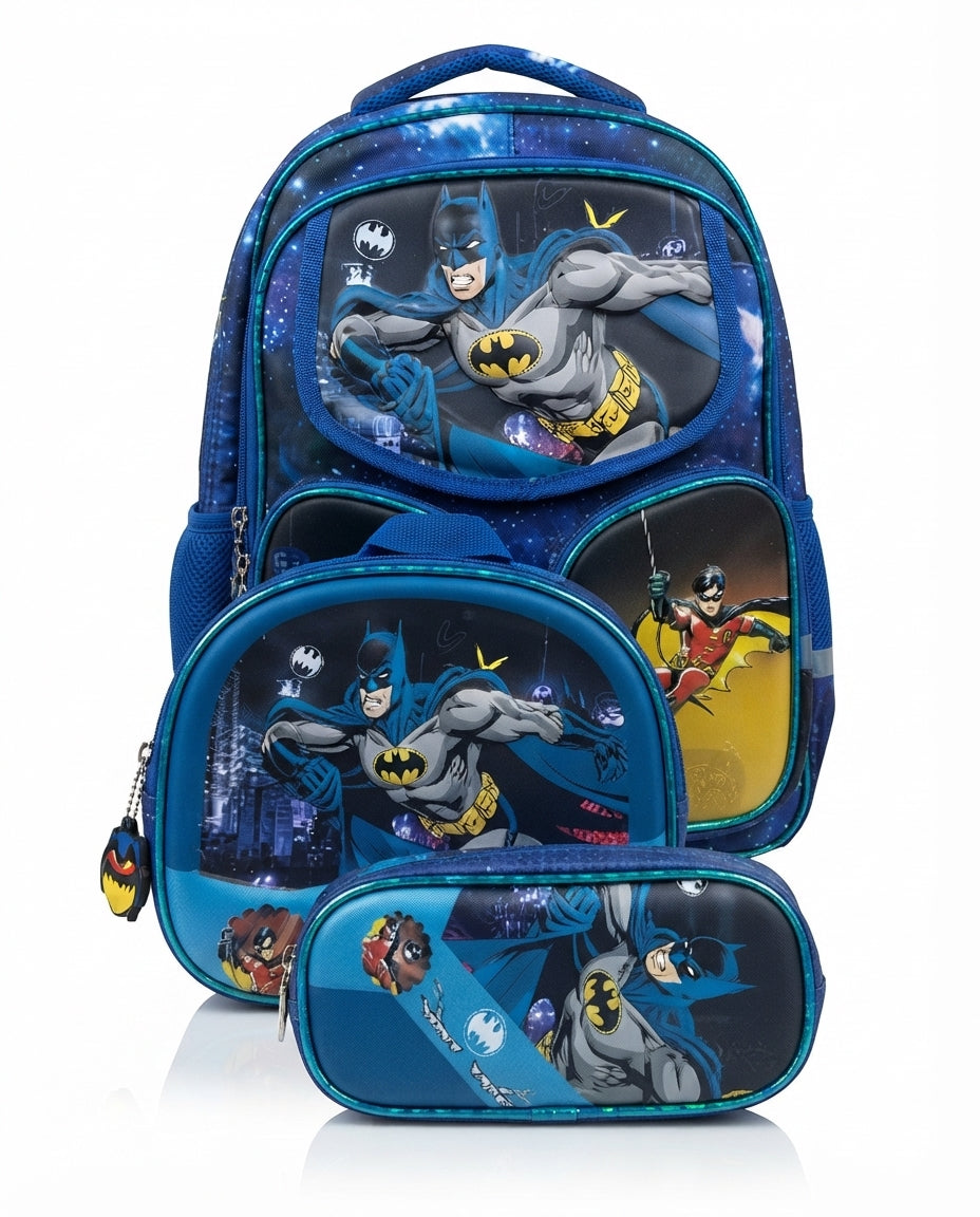 School Back Backpack 3Pc