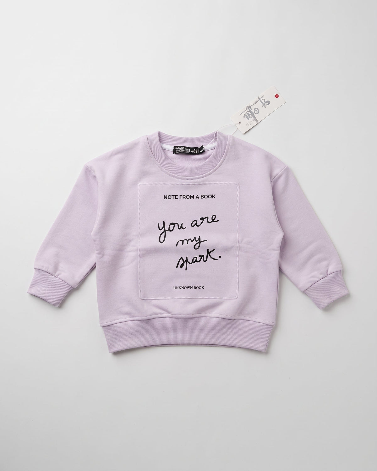 Girls Printed Round Neck Sweatshirt
