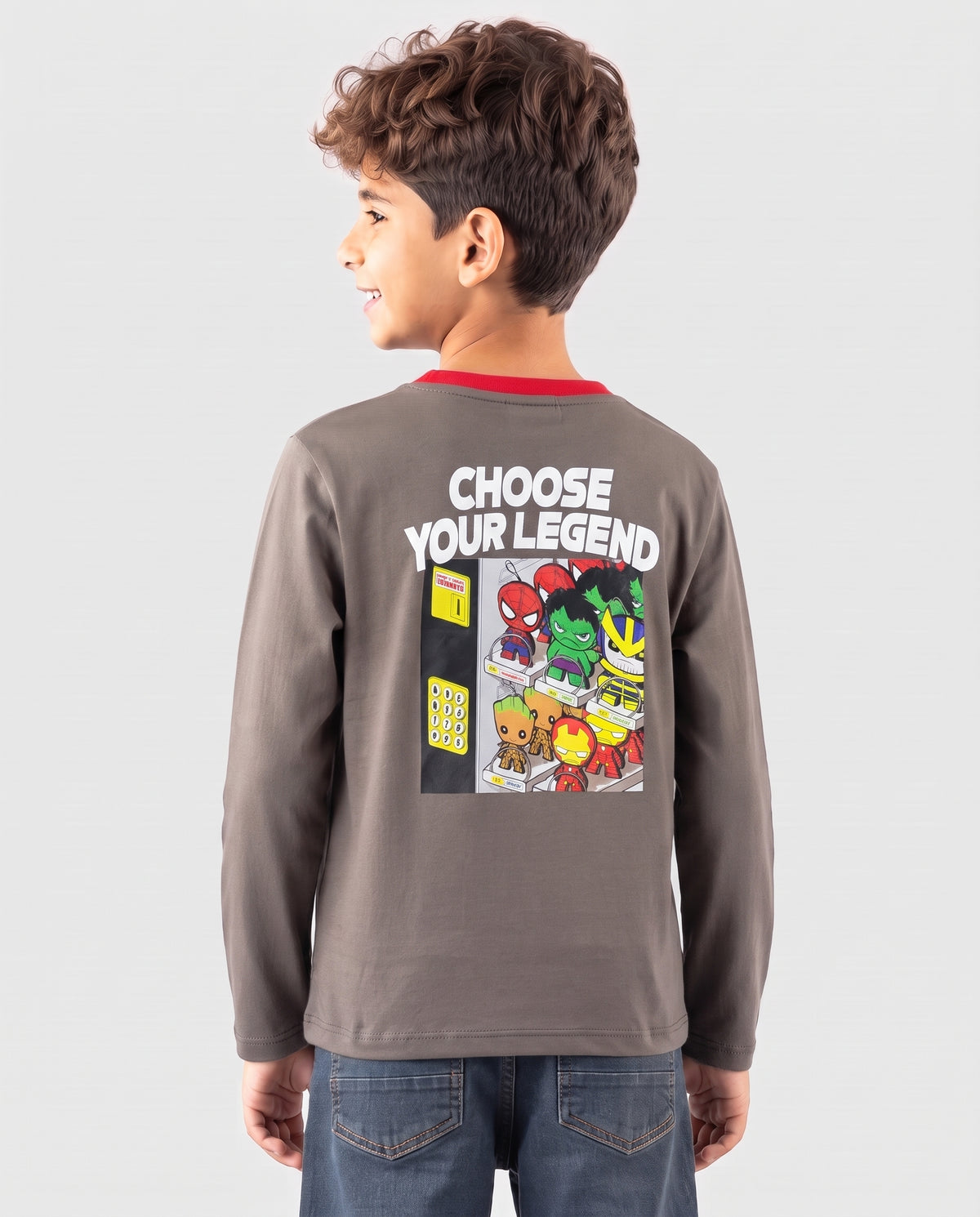 Boys Printed Long Sleeves T-Shirt