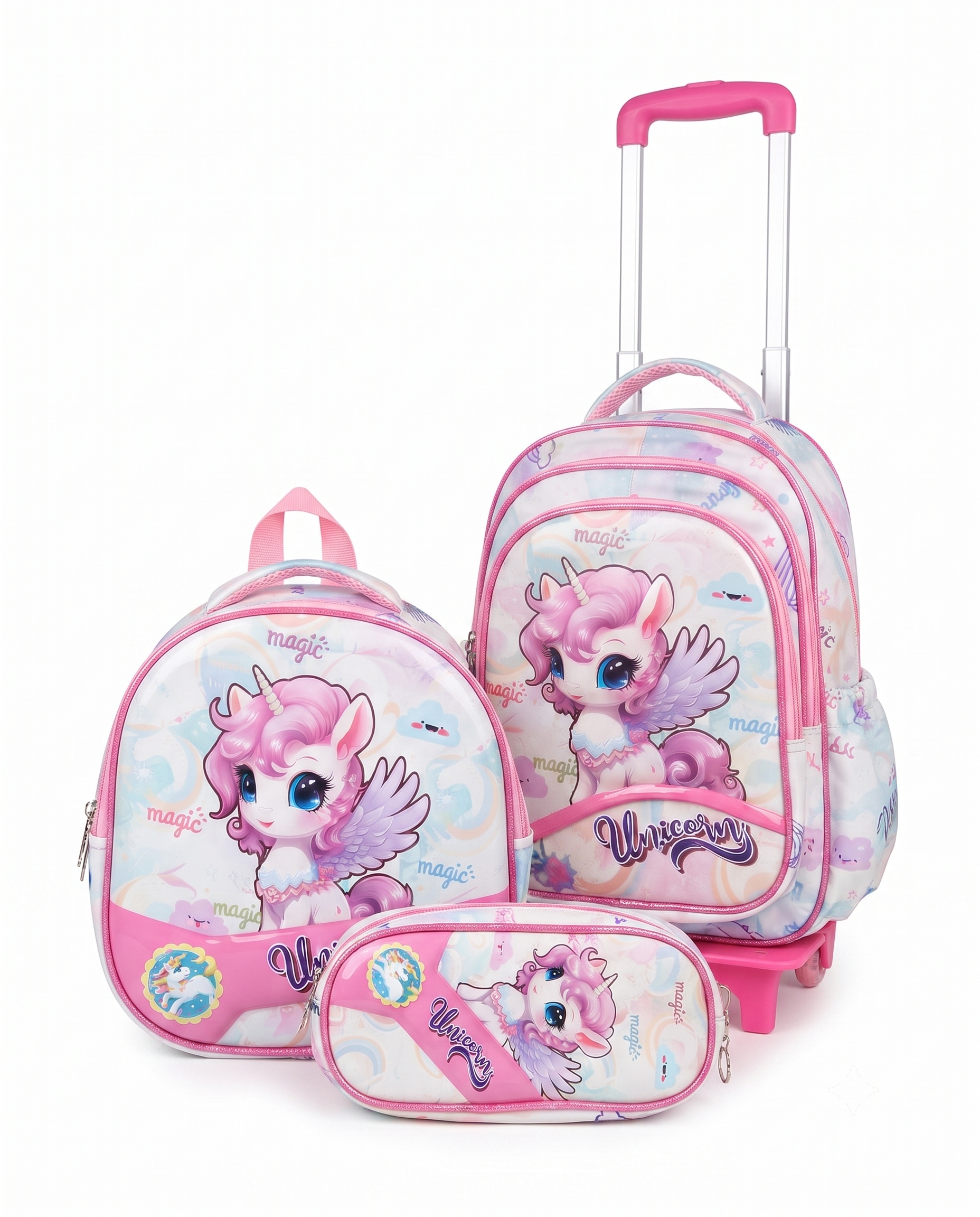 Girls Trolley School Backpack