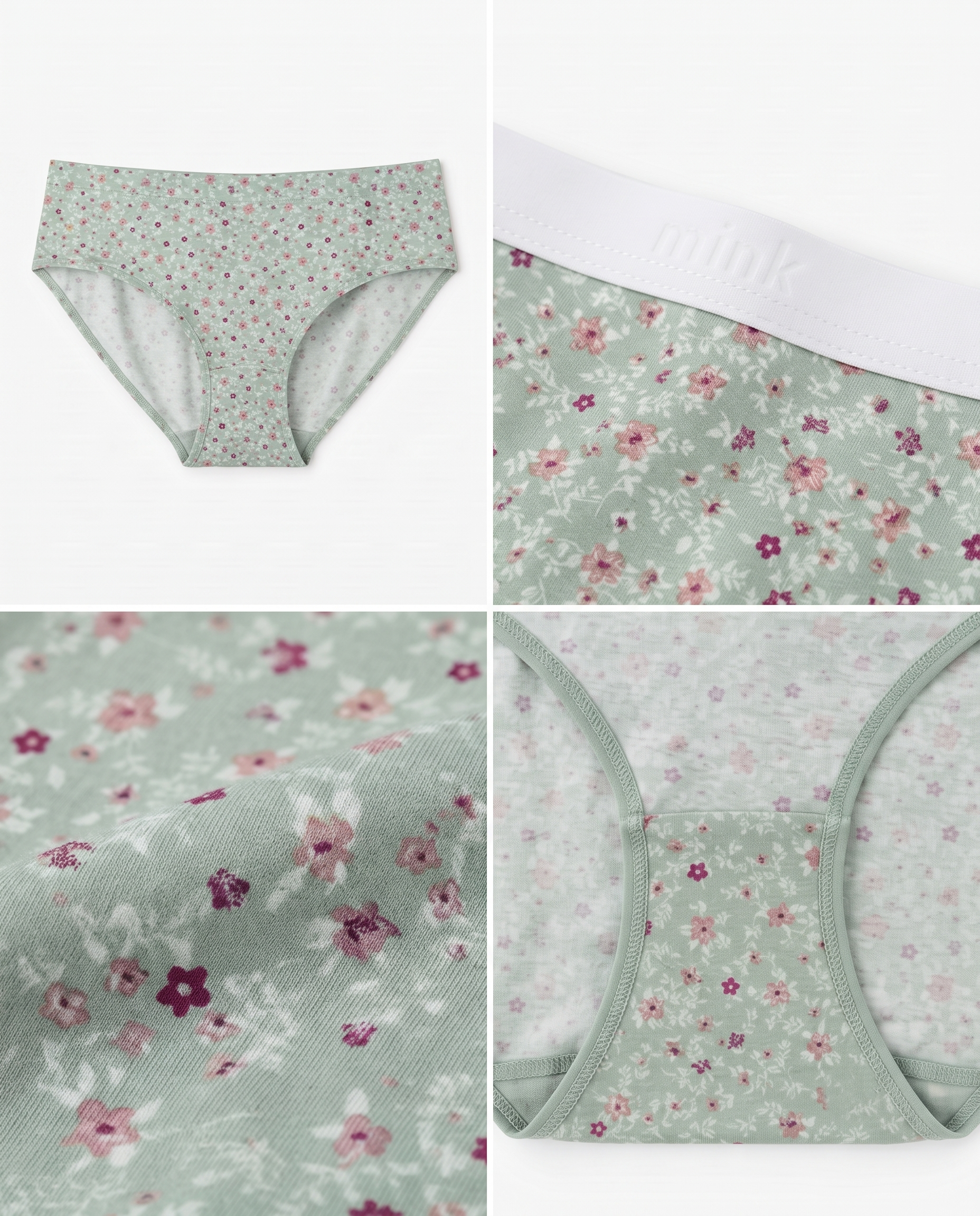 Women Plain Underwear Daily Pack 7pcs