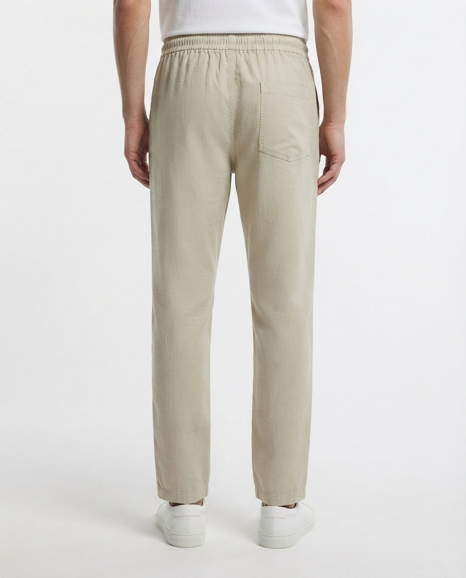 Relaxed-Fit Linen Trousers