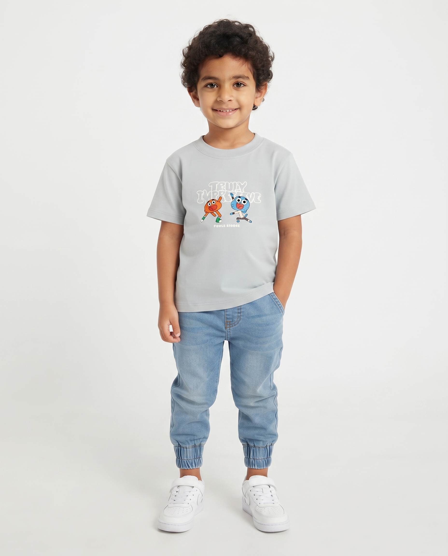 Boys Printed Half Sleeves T-shirt